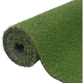 vidaXL Kunstgras 1 x 8 m / 20 - 25 mm groen