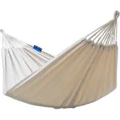 Potenza Roma Tuinhangmat 1-persoons 200x120cm Crème met Hoes