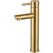 Linea Uno - Narva hoog - Goud - Wastafelkraan - - 201407