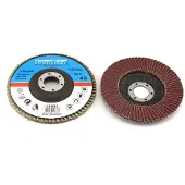 Tooltech Lamellenschijf 125 mm K40 – Aluminium Oxide – EN13743 –