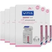 Vitis 6x Waxed Dental Floss Fluoride & Mint 50 meter