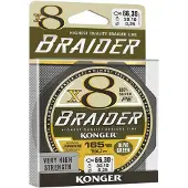 Konger Braider X8 Vlechtlijn Olive Green 0.25mm - 150m