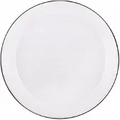 Artpol Decoratieve Onderschotel 2,5x33x33 cm Transparant Zwart