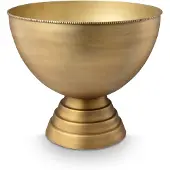 Vtwonen - Coupe - Metaal - Goud - 35x30 cm