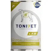 Tonivet Lab Hypoallergene Natvoeding voor Honden 6x400g - Zalm Recept
