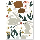 Lilipinso muurstickers Forest Animals
