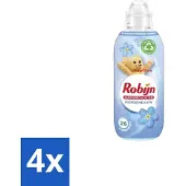 Robijn – Wasverzachter – Morgendauw – 650 ml - Voordeelverpakking - 4 stuks