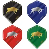 Bull's Bulls Retro Dartflights - Rood