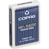 Cartamundi Copag Regular-speelkaarten Blauw 55 Stuks