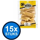 Voskes 15x Runderkophuid - Hondensnack - 500g