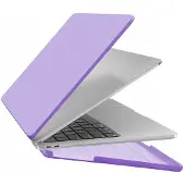 Alogy AirGuard Hoesje voor MacBook Air 13" (2018-2021) Mat Paars