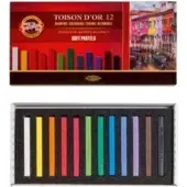 Koh-I-Noor Toisor D'or Soft Pastels Droogpastelset 12 stuks