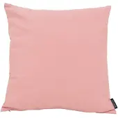 Gek op kussens! Sierkussen uni roze | 45 x 45 cm | katoen / polyester