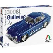 Wittmax 3645S 1:24 Mercedes Benz 300 SL Gull Wing, Standmodelbouw, Knutselen, Hobby, Lijmen, Kunststof Bouwpakket, Ongevernist