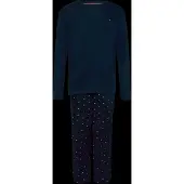Tommy Hilfiger Underwear Pyjama lang marine / navy / rood