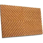 EDO Kokosmat Deurmat 45x75cm geometrisch 3D ontwerp antislip