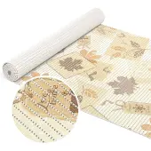 ANRO Badmat Esdoorn Beige 65x160cm Antislip Douchemat Afwasbaar Sneldrogend