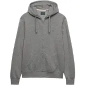 Superdry Sweatvest 'Essential' grijs gemêleerd