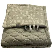 Olka Baby Deken Velvet 75x100cm - Warm & Zacht Grijs