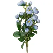 Clayre & Eef Kunstbloem Blauw Kunststof
