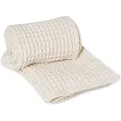 Ferm Living Handdoek biologisch katoen off-white 50x100 cm
