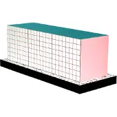 Seletti Supercabinet red grid kast