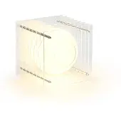 Bang Lớp Small Square Tafellamp Milky acrylic