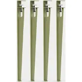 TIPTOE Set van 4 Tafelpoten - 75 cm Khaki Green