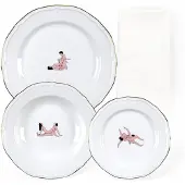 Seletti Seikantai Borden met Servet - Set van 3 Arched