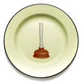Seletti Toiletpaper Bord Plunger