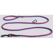 HAY Dogs Leash Braided Adjustable M|L | Blue, red