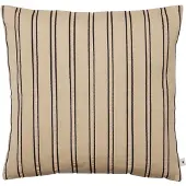 Ferm Living Twill kussenhoes 50x50 cm Cashmere-black