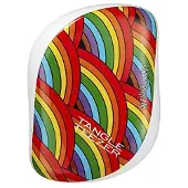 Tangle Teezer Borstel Compact Styler Detangling Hairbrush Rainbow 1Stuks