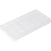 MaxPower 3D vierkante chocoladevorm DIY gebak polycarbonaat chocoladevormen