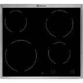 Electrolux EHF16240XK kookplaat Zwart Ingebouwd Keramisch 4 zone(s)