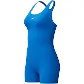Speedo Endurance+ Legsuit Dames Sportbadpak - Kleurvast Badpak Dames met Pijpjes - Zwempak Dames met Borstvoering - Sportbadpak Dames met Racerback - Blauw - 40