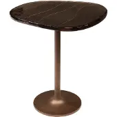 Nest of Nora Bijzettafel Olav - Rond - Antiek Koper