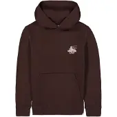 Garcia Sweatshirt donkerbruin / rosa / wit