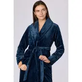 Woody kamerjas dames - donkerblauw - 262-15-TNB-C/881 - maat XL