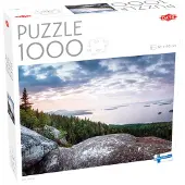 Tactic Koli Finland – Puzzel – 1000 stukjes – Iconisch Nationaal Landschap – Strak en Rustgevend Ontwerp – Hoogwaardige Scandinavische Kwaliteit