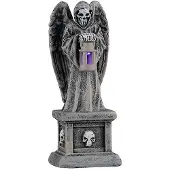 Lemax Cemetery sentinal, b/o (4.5v) ornament
