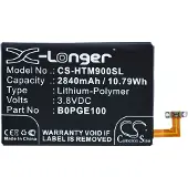 123accu HTC B0PGE100 / 35H00236-01M accu (2840 mAh, huismerk)