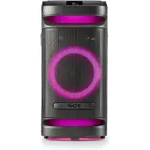 NGS WILD SPACE 1: 900W Feestluidspreker BT/TWS, USB/AUX, LED, trolley, 6u batterij.