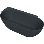 Arcqua Havana Back To Wall Ligbad Links 170x80 cm Mat Antraciet