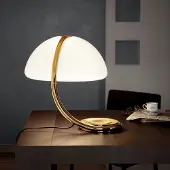 Martinelli Luce 599 Serpente Tafellamp Galvanic Gold