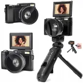 Agfa VLOG-set: Digitale camera 24MP, 4K-camera VLG-4K + afstandsbediening / VLG-4K S