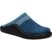 Josef seibel Dames Slipper Monaco D 06 in turquoise