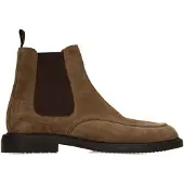 Manfield Taupe suède chelsea boots | Maat 44