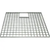 Ubbink afdekrooster 80x80 cm metaal - geschikt voor container Victoria 90