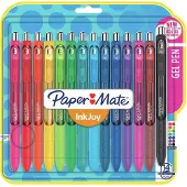 Paper Mate InkJoy-gelpennen | Medium punt (0,7 mm) | Diverse kleuren | 14 stuks